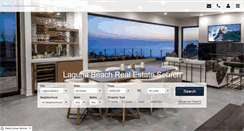 Desktop Screenshot of lagunabeachhomesforsale.com